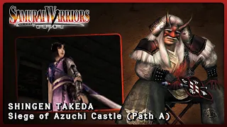 Samurai Warriors (PS2) - TTG #1 - Shingen Takeda - Stage 4: Siege of Azuchi Castle (Path A)