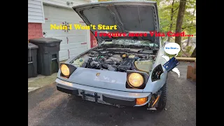 Porsche 944 Project No Start Porsche 944 Will it run? #porsche944 #automobile