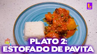 El Gran Chef Famosos PROGRAMA 23 de febrero | Plato dos: Estofado de pavita | LATINA EN VIVO