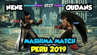 Qudans vs Nene the dragon  - Devil JIn vs Kazuya - Tekken 7 Tekken World Tour PERU 2019