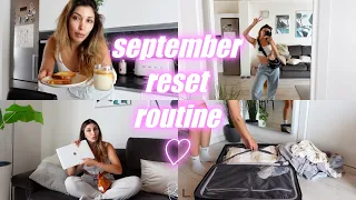 SETTEMBRE RESET ROUTINE 💕💻 pulizie, self care, prima guida, programmare etc | MelissaTani