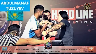 ABDULMANAF TUZUYEV - KAZAKHSTAN | Senior Men 80 kg Right Arm | WORLD ARMWRESTLING CHAMPIONSHIP 2022