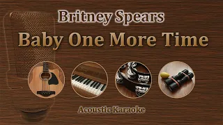 Baby One More Time - Britney Spears (Acoustic Karaoke)