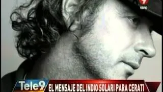 El mensaje del Indio Solari para Cerati