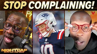 Shannon Sharpe says Patriots fans should QUIT complaining after loss to Saints | Nightcap