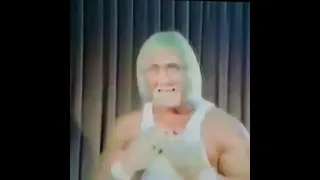Sylvester Stallone Rocky 3 behind the Scenes scene with Hulk hogan