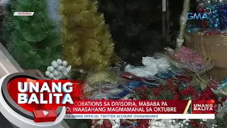 Christmas decorations sa Divisoria, mababa pa ang presyo; Inaasahang magmamahal sa Oktubre | UB