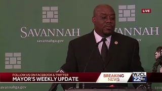 Savannah mayor press conference July 7