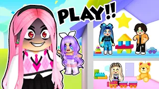 Evil Babysitter plays DAYCARE in Roblox!