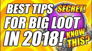 How to find big loot in clash of clans 2018 - coc big loot in every click