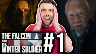 The Falcon and the Winter Soldier - Episode 1 "NEW WORLD ORDER" REACTION & COMMENTARY!