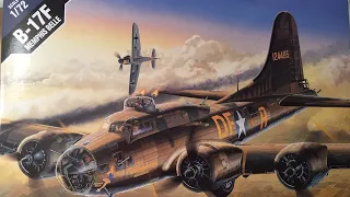 Building the Academy 1/72 B-17F Flying Fortress