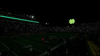 2022 Fighting Irish Light Show presented by Coca-Cola | Notre Dame vs Clemson | Notre Dame Football