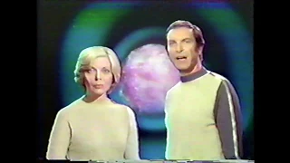 Space 1999 Barbara Bain & Martin Landau 1975 WGN Television 9 TV Intro
