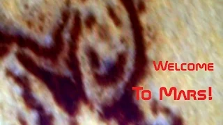 Welcome To Mars!  A Smile and a Wave.