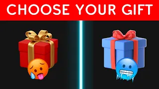Choose your gift hot and cold | hot vs cold | #quiz #hotandcold #gift
