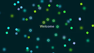 CSS Only Animated Particles Background | Background Animation With Hover Effect