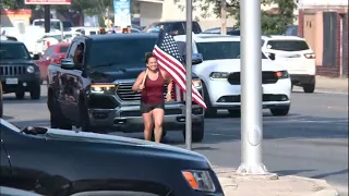 WATCH: Ultramarathoner finishes 70-mile run to Uvalde two years after Robb shooting