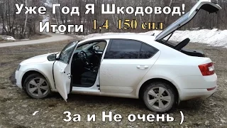 Skoda A7 : Уже Год Я Шкодовод...Итоги!!!