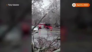 Deadly ice storm lashes eastern Canada