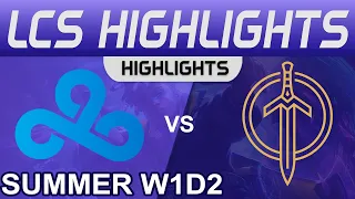C9 vs GG Highlights LCS Summer Season 2022 W1D2 Cloud9 vs Golden Guardians by Onivia