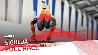 Sigulda | BMW IBSF World Cup 2021/2022 - Women's Skeleton Heat 2 | IBSF Official