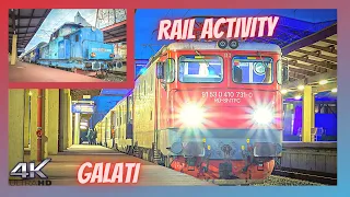 Activitate Feroviara / Rail Activity in Galati | Trenuri |  #trains  #railfans
