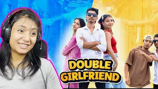 Reacting to double girlfriend by @Ganesh_GD