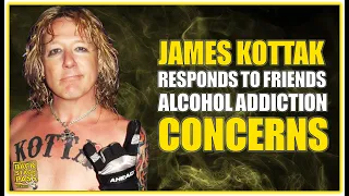 ⭐JAMES KOTTAK ON FRIENDs ALCOHOL ADDICTION CONCERNS & DISASTROUS PERFORMANCE AT SWEDEN ROCK FESTIVAL