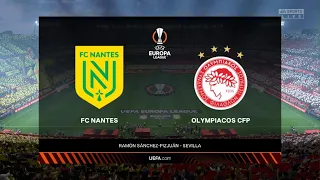 FC Nantes vs Olympiacos | UEFA Europa League 8th September 2022 Full Match | PS5