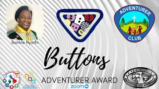 Buttons Adventurer Award