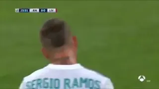 Sergio Ramos foul on Mohamed Salah - Analysis