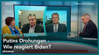 phoenix runde: Putins Drohungen – Wie reagiert Biden?