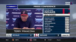 Indians win streak at 22: Terry Francona on the special run his Tribe is on