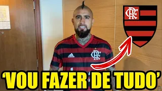 OFICIAL! ARTURO VIDAL É DO FLAMENGO