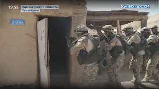 Совместные тренировки военнослужащих Узбекистана и Турции