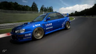 [PS5] GRAN TURISMO 7 Nürburgring SUBARU Impreza 22B-STi (v1.47)