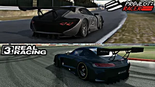 PROJECT RACER VS REAL RACING 3 | REAL RACING 3 VS PROJECT RACERS TEST GRAPHICS GAMEPLAY