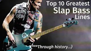 10 Greatest Slap Bass Lines of All Time (*through history*)