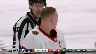 NHL Fight - Senators @ Lightning - Brown vs Maroon - 01/03/2022