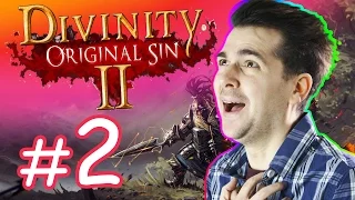 Divinity Original Sin 2 - First Look #2 - Secret Areas and Stolen Paintings