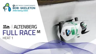 Altenberg | BMW IBSF World Championships 2020 - 2-Man Bobsleigh Heat 1 | IBSF Official