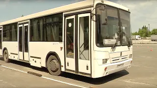 На ОЭМК прошел конкурс профмастерства среди водителей автобусов