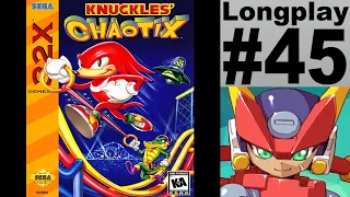 RockaPete Longplay #45: Knuckles' Chaotix (1080 60FPS)