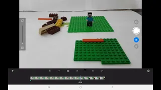 How to make a phone holder in Lego (Lego Stopmotion)