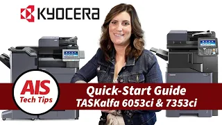 Kyocera TASKalfa 6053ci & 7353ci Quick Start Guide