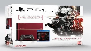 Распаковка PlayStation 4 Limited Edition Metal Gear Solid V: The Phantom Pain