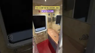 VANDE BHARAT EXPRESS TRAIN Ka TOILET WASHROOM Interior | #indiarailways #irctc #shorts