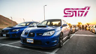 ТУРБО Субару VS Субару НА КОМПРЕССОРЕ! Клуб Subaru STI отжигает на треке!