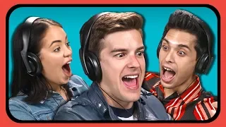 YOUTUBERS REACT TO TRY TO GUESS THE ENDING CHALLENGE #3